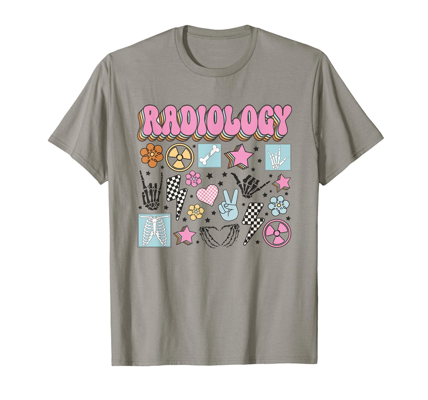 Women Retro Radiology Nurse RAD Tech CT MRI Tech Graduation T-Shirt