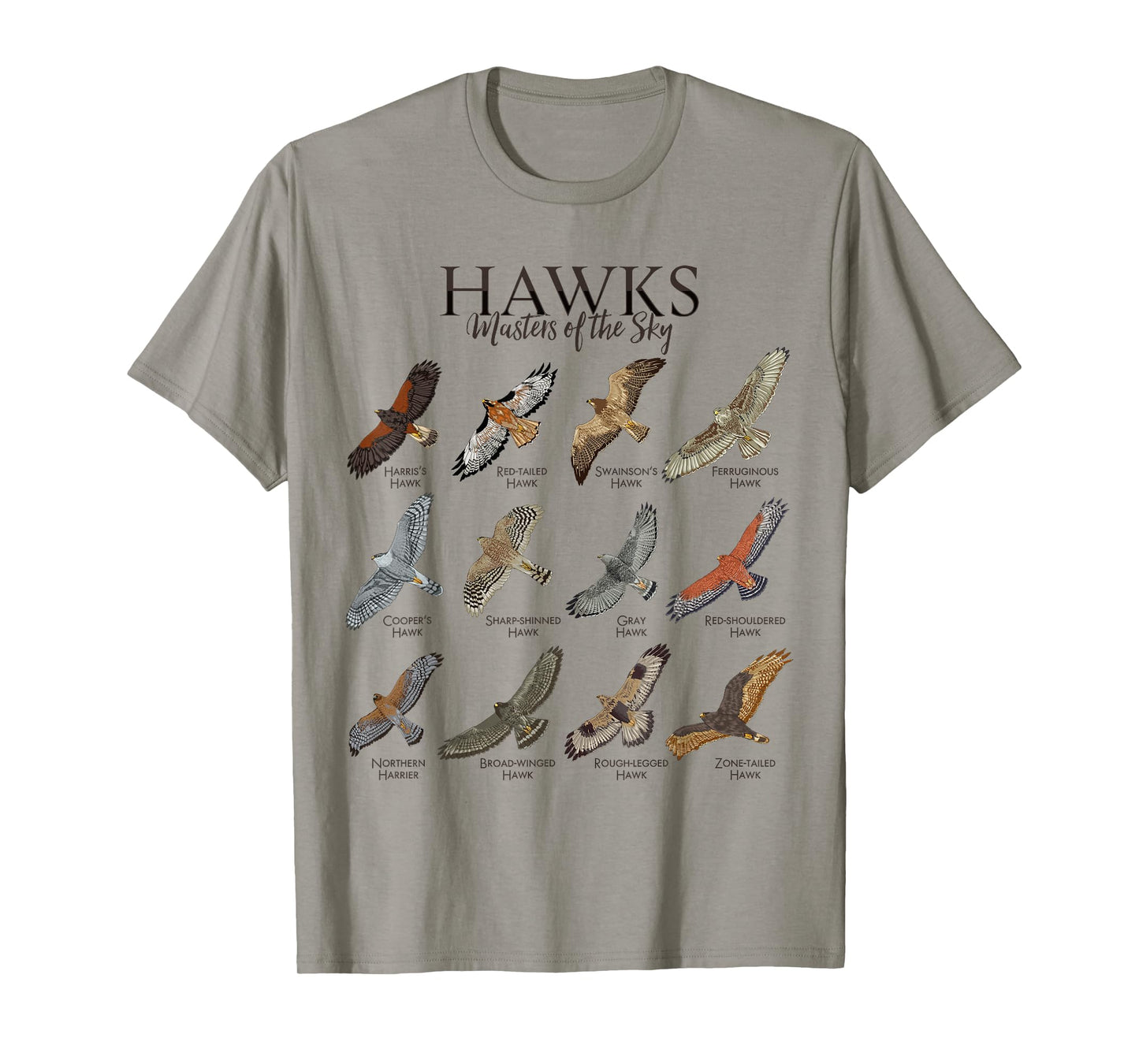 Fascinating Birds of Prey - Falcons T-Shirt