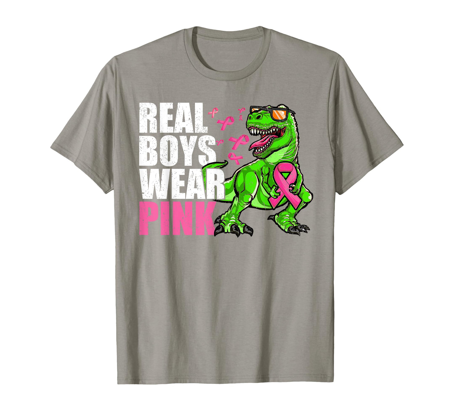 Breast Cancer Youths Toddlers, T Rex Breast Cancer Boys Kids T-Shirt