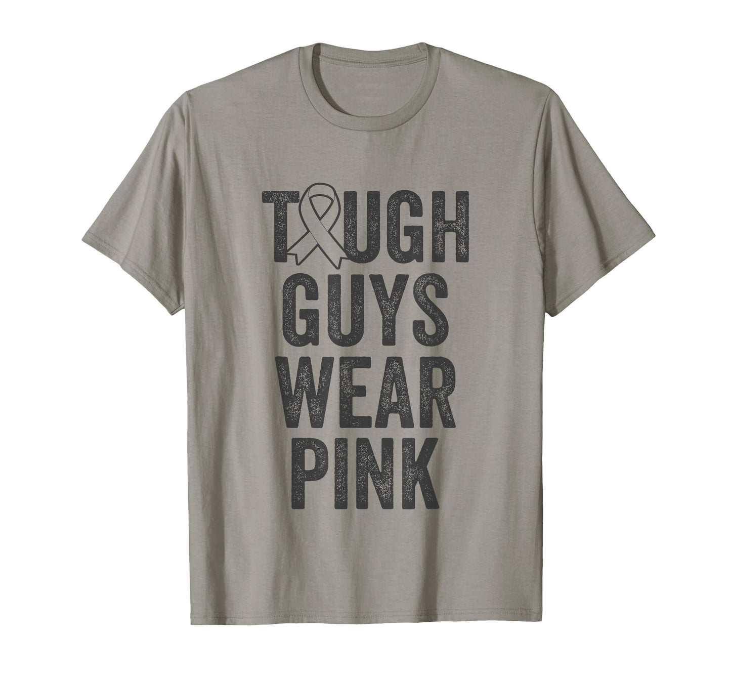 Tough Guys Wear Pink in October for Breast Cancer Awareness T-Shirt