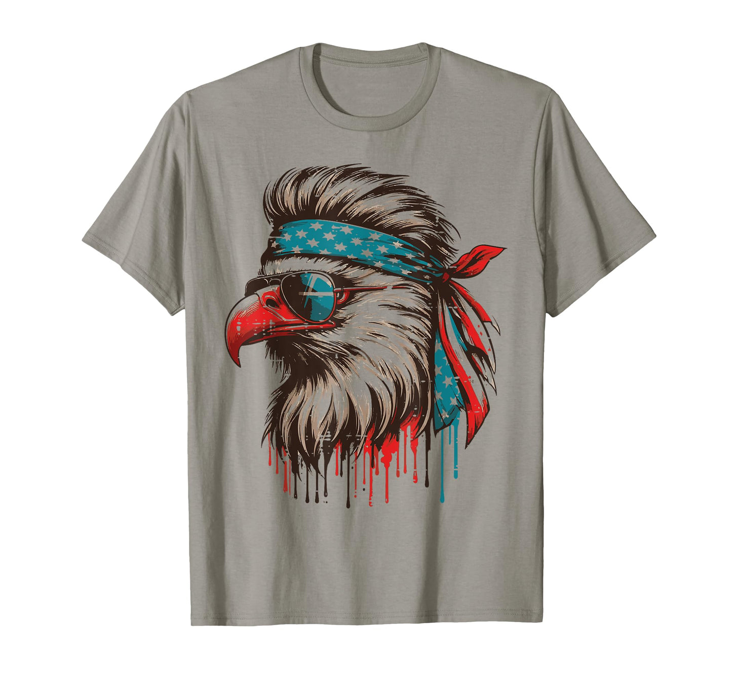 4th Of July Eagle USA Drip American Men Boys Kids Women T-Shirt