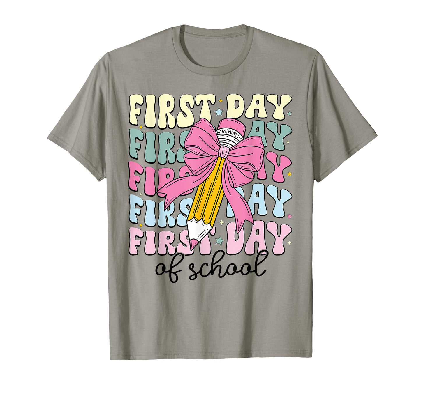 Happy First Day Of School Teachers Kids Boys Back To School T-Shirt
