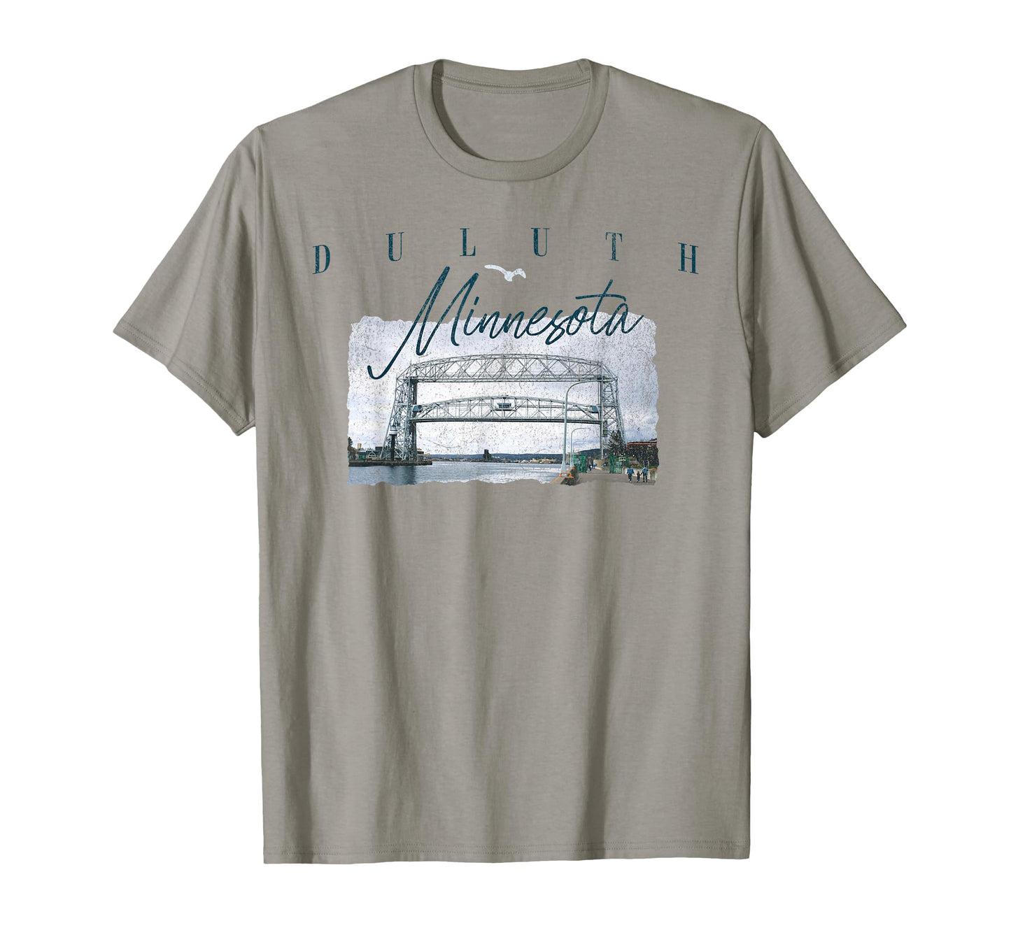 DULUTH MINNESOTA MN Aerial Lift Bridge Lake Superior T-Shirt