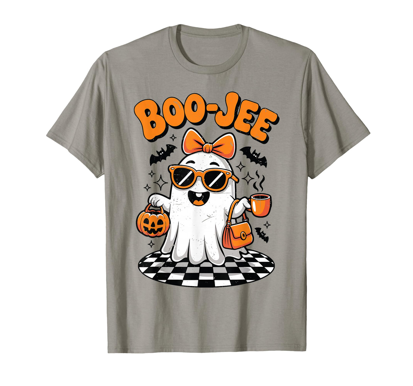 Boujee Boo-JEE Ghost Halloween Cute Teen Girl Toddler Women T-Shirt