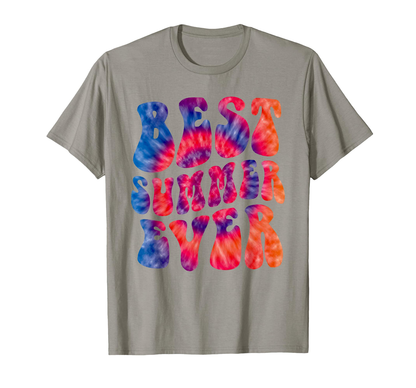 Retro BEST SUMMER EVER Camp Crew Vibes Kids Campfire Sunny T-Shirt