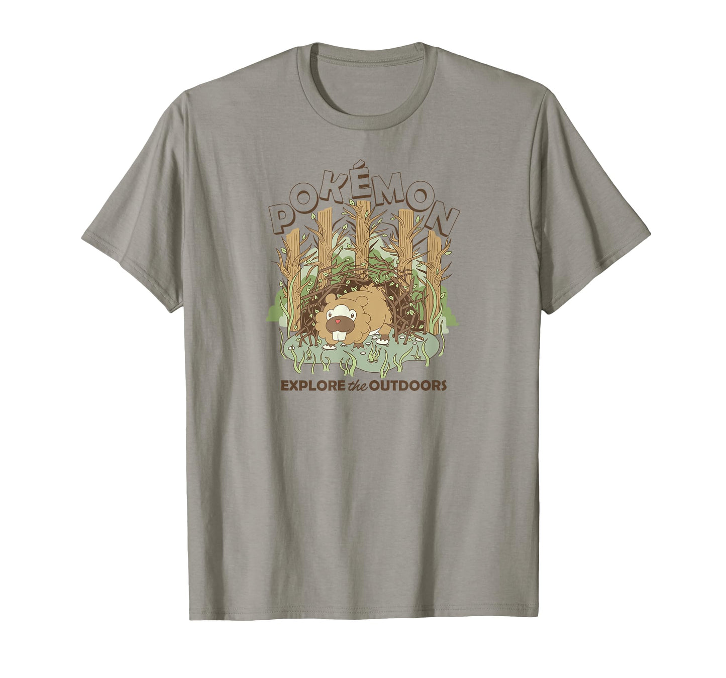 Pokémon - Bidoof Nature Explore the Outdoors Generation IV T-Shirt