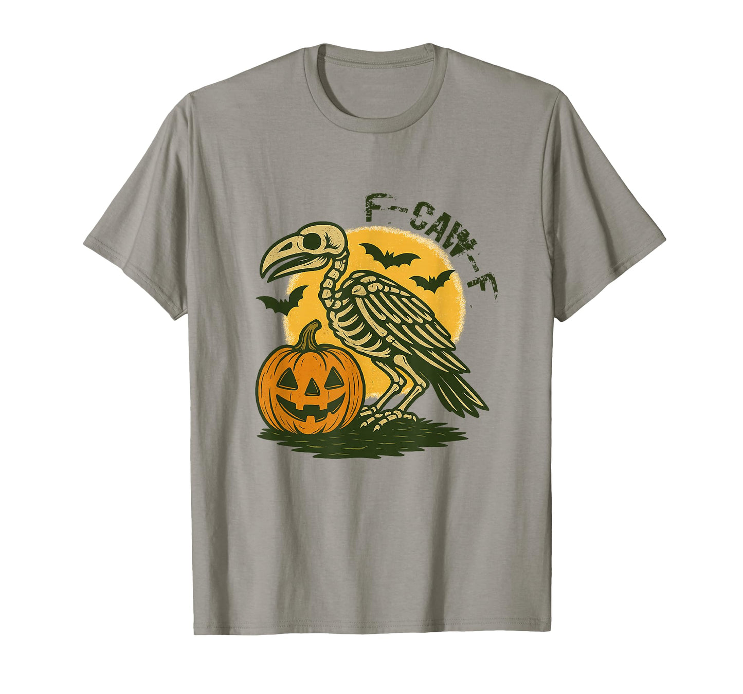F-Caw-F Funny Black Bird F Caw F Crow Halloween T-Shirt