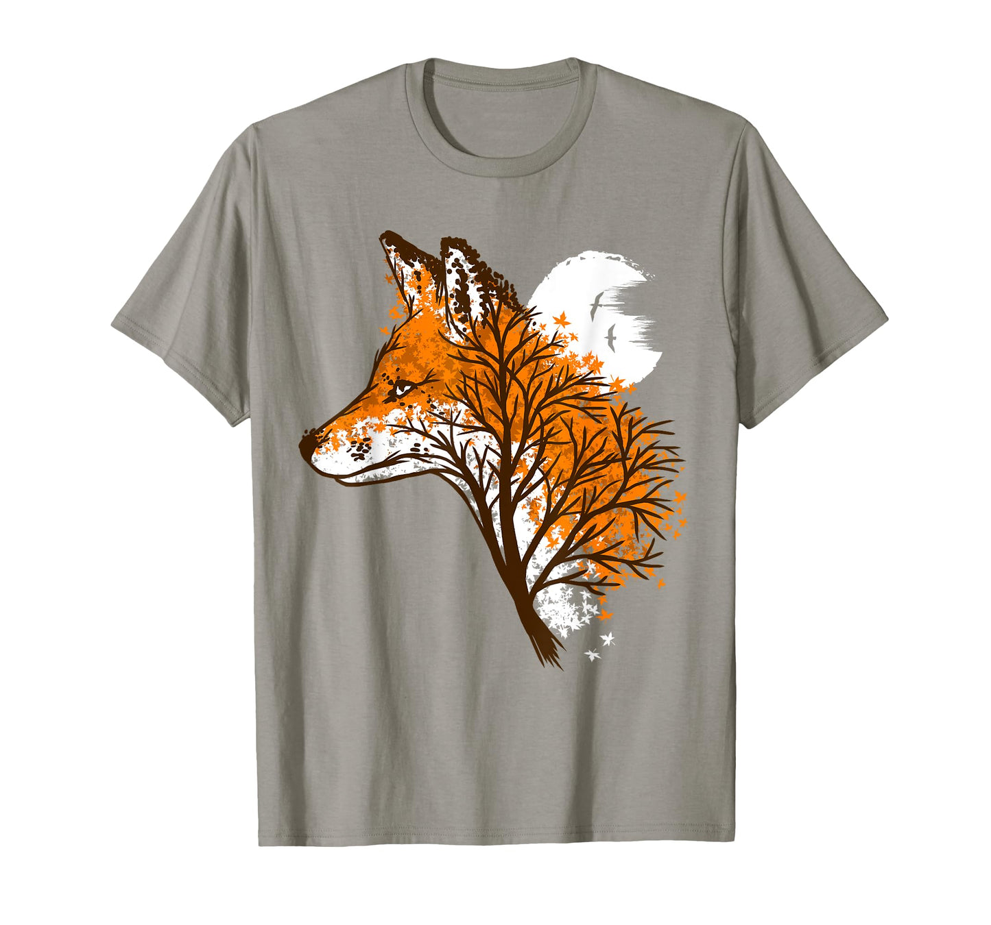 Beautiful Animal Tree Fox T-Shirt