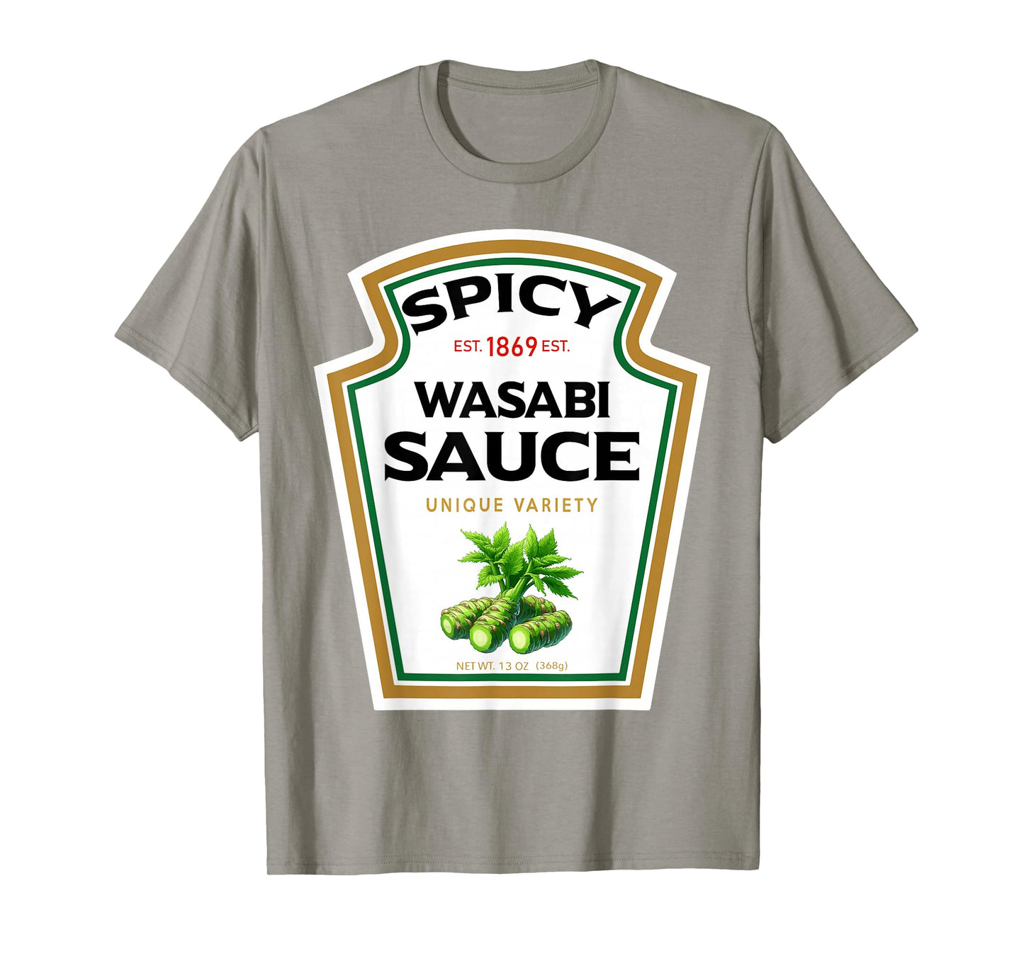 Spicy Wasabi Sauce Halloween Costume Matching Couples Group T-Shirt