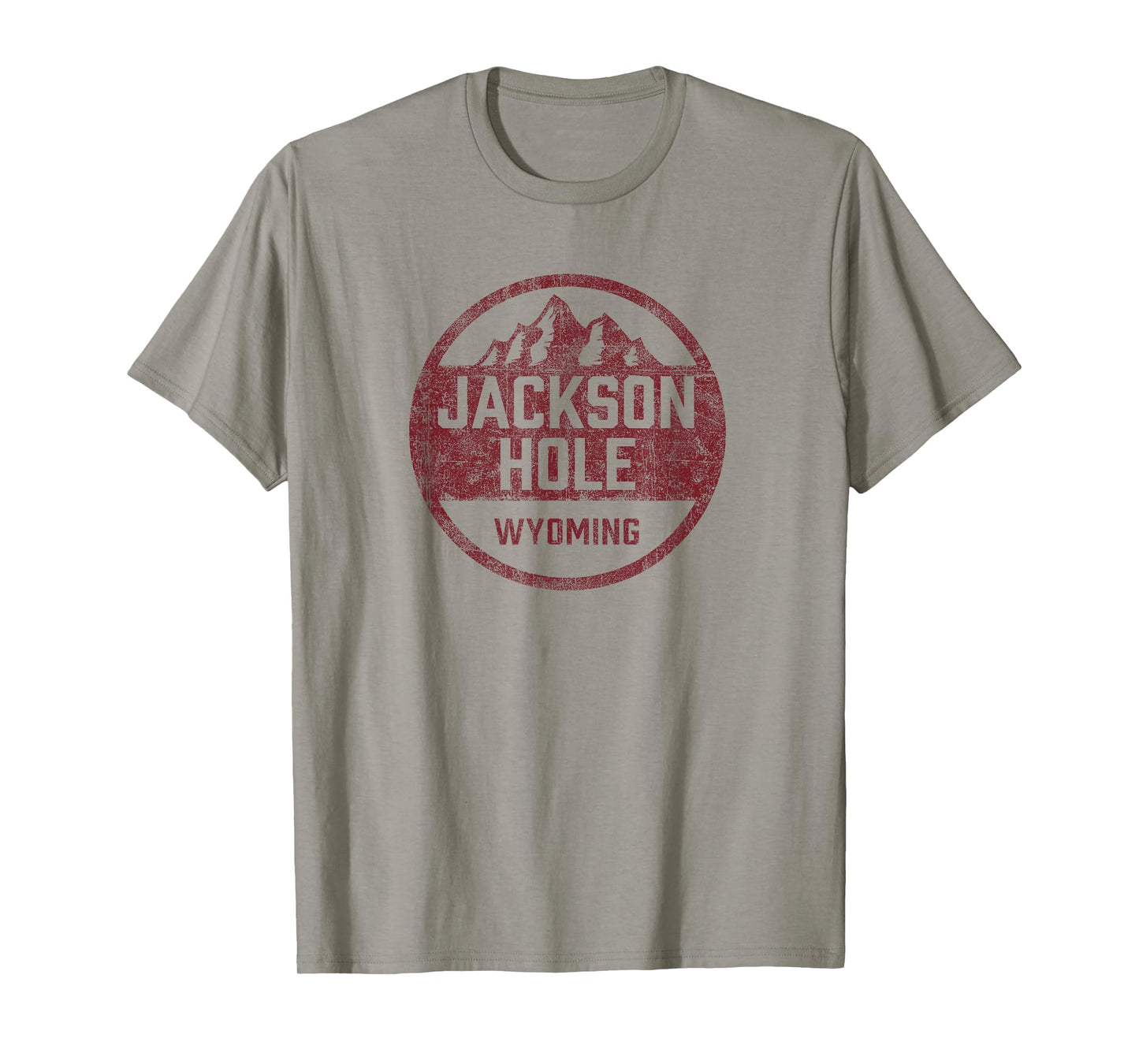 Retro Jackson Hole Wyoming Grand Teton Vintage Womens Mens T-Shirt