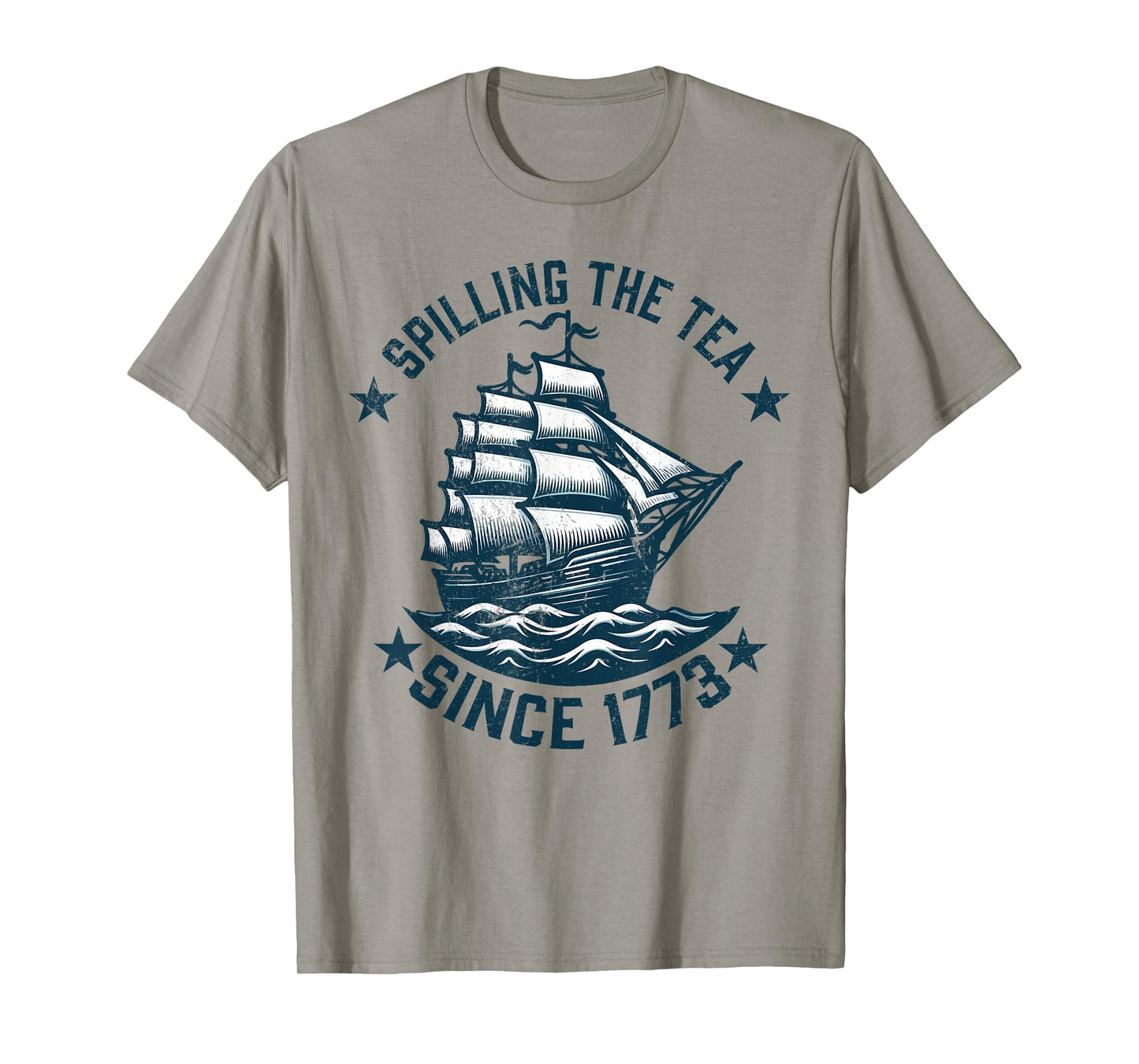 Funny 4th of July Spilling The Tea Since 1773 Independence T-Shirt