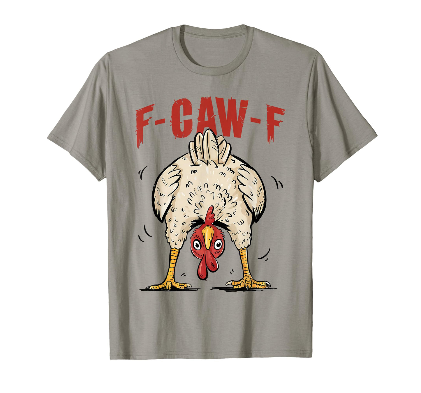 Funny F-Caw-F Chicken FCAWF Rooster Halloween Bird Crow T-Shirt