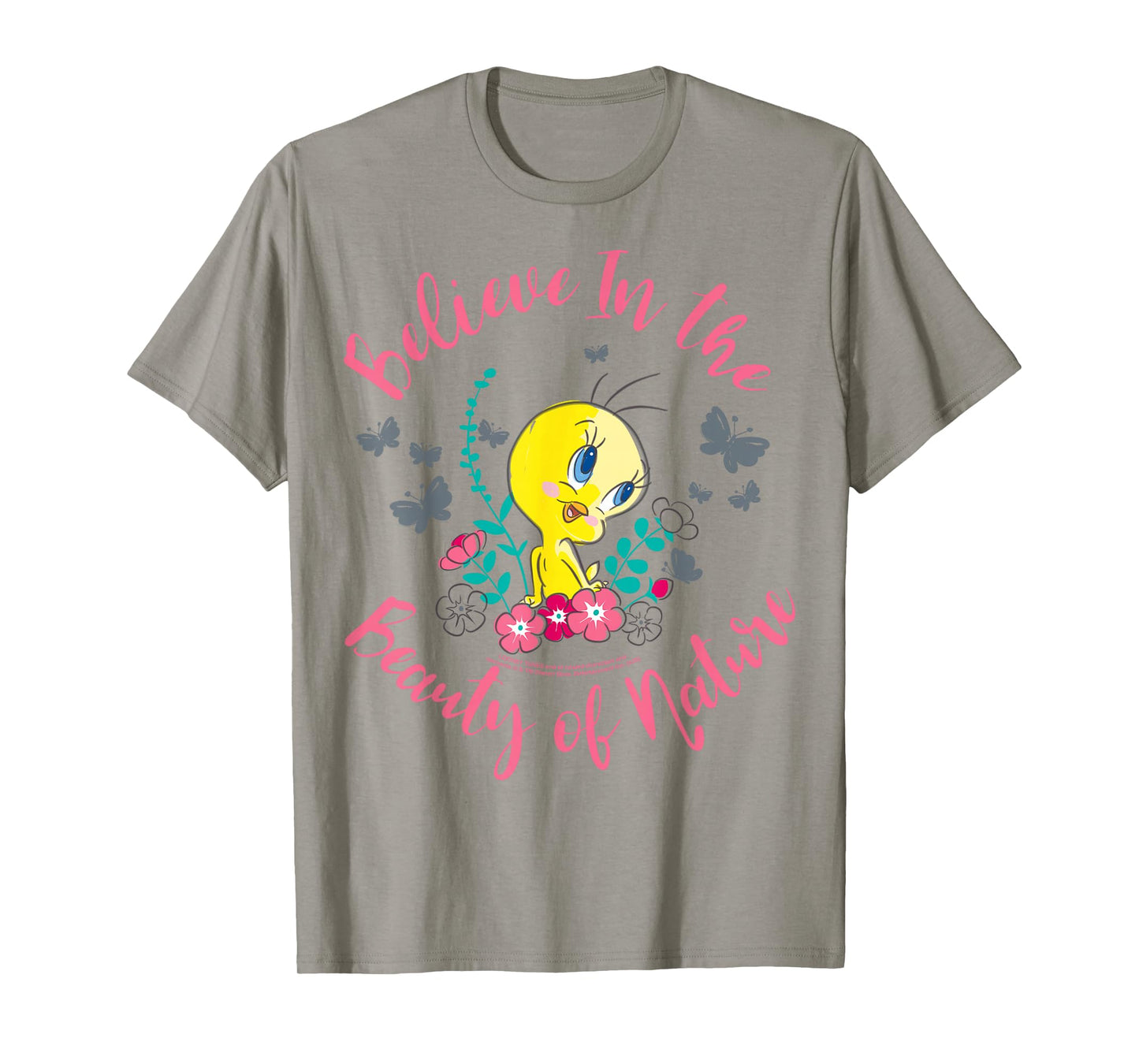 Looney Tunes Tweety Bird Believe In The Beauty Of Nature T-Shirt