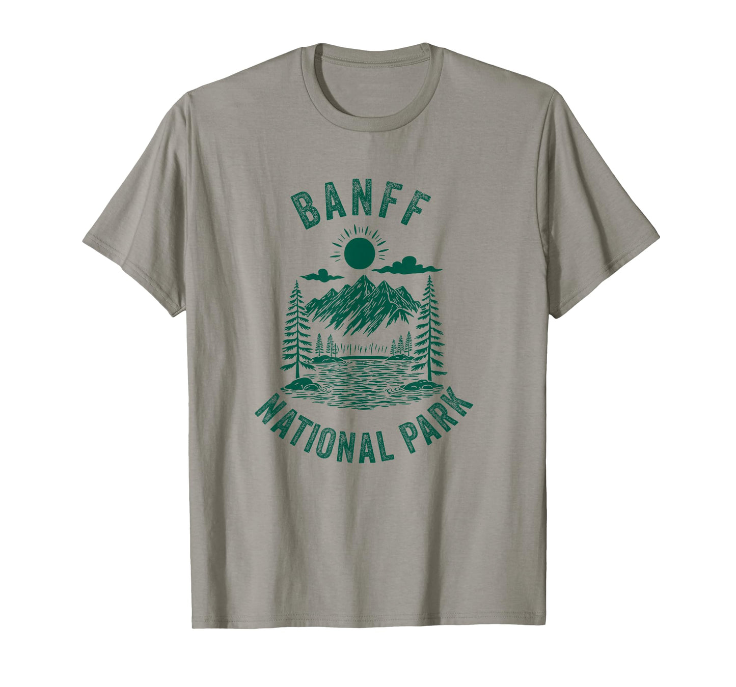banff souvenir reminder Canadian national park men women T-Shirt