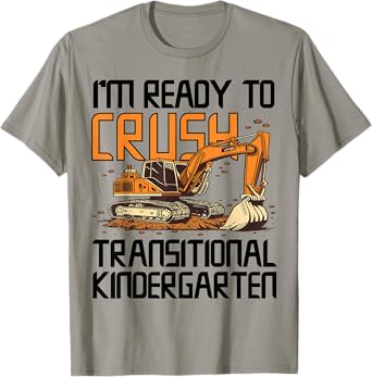 Ready To Crush Transitional Kindergarten Student TK Teacher T-Shirt for Men Women Kids