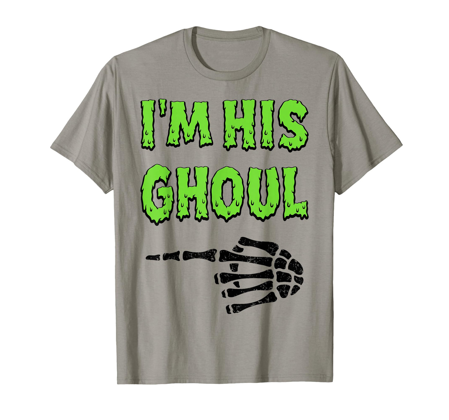 I’m His Ghoul I’m Her Boo Funny Halloween Matching Couples T-Shirt