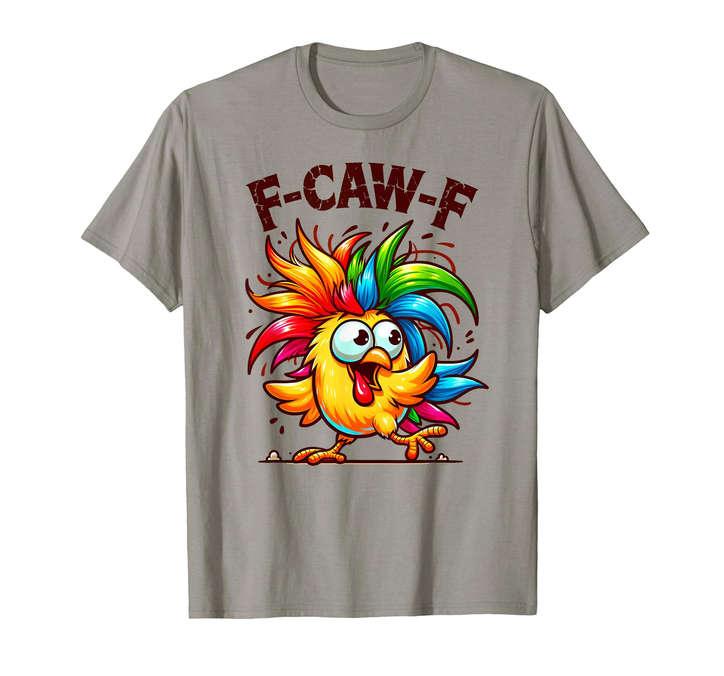 F-Caw-F - Funny Crow Graphic T-Shirt