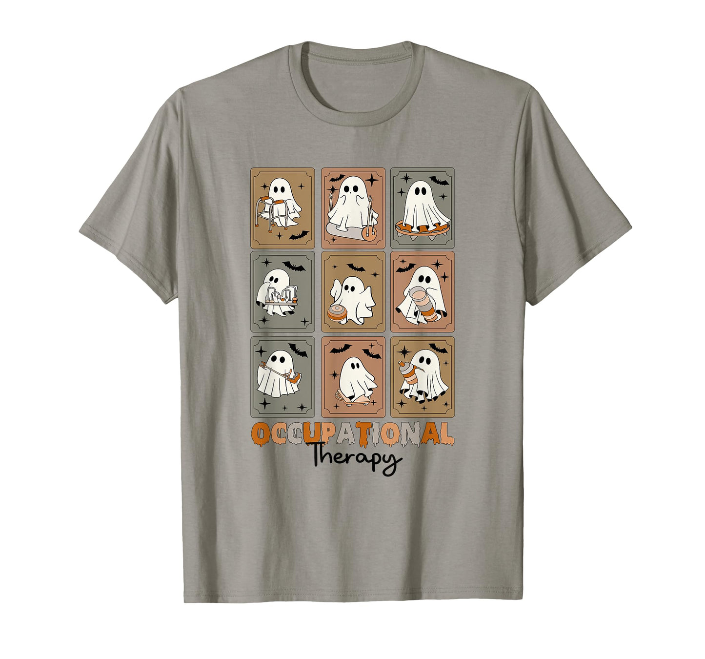 Occupational Therapy OT Funny Ghost Halloween OTA Costume T-Shirt