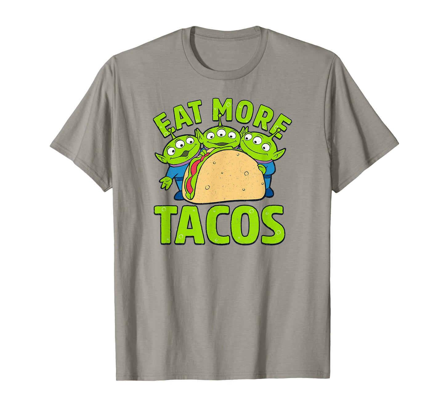 Disney Pixar Toy Story Aliens Eat More Tacos T-Shirt
