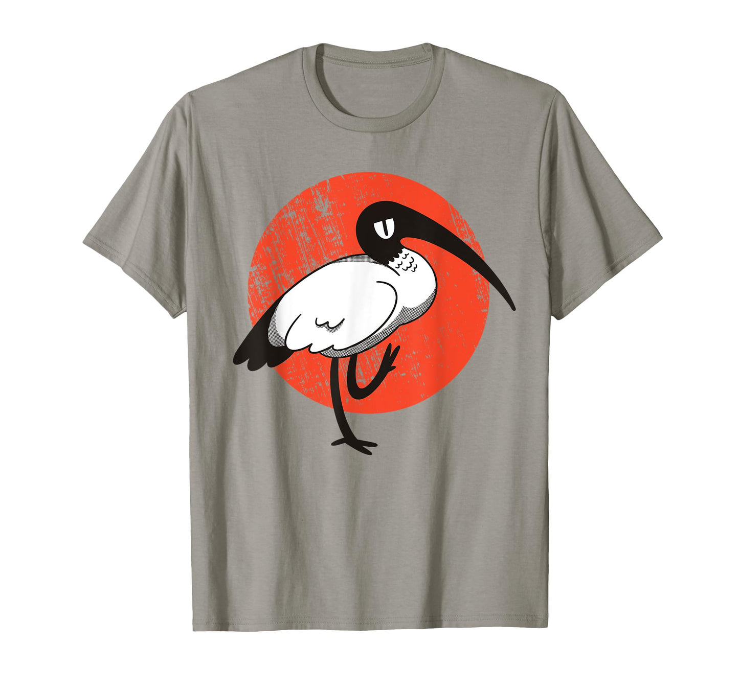 White Ibis Bird T-Shirt