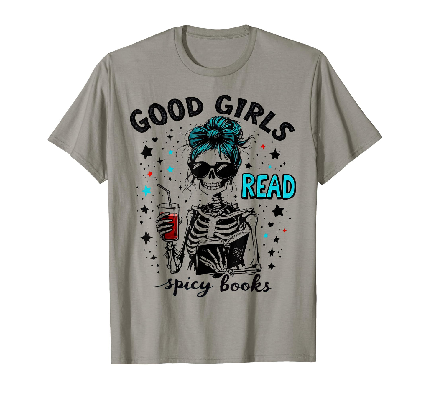 Good Girls Read Spicy Books Romance Reader Halloween Costume T-Shirt