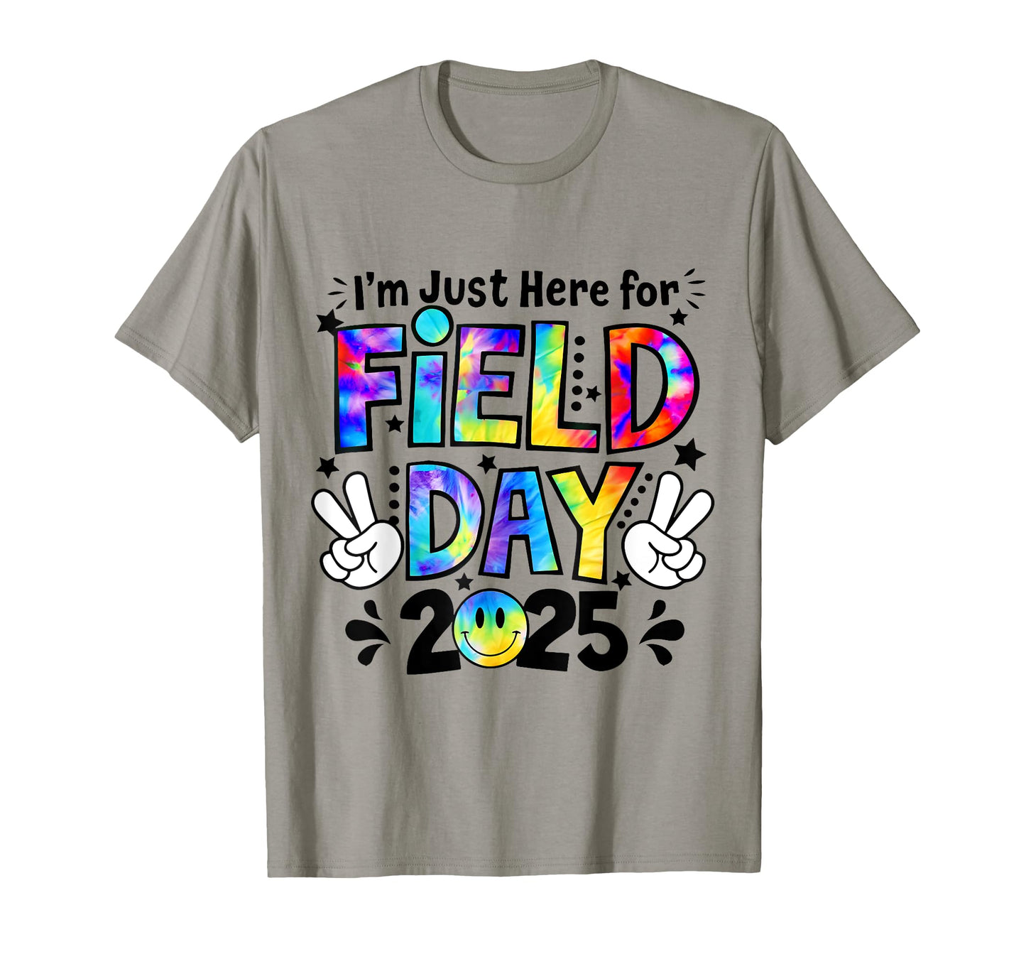 I'm Just Here For Field Day 2025 For Kids Field Day Yellow T-Shirt