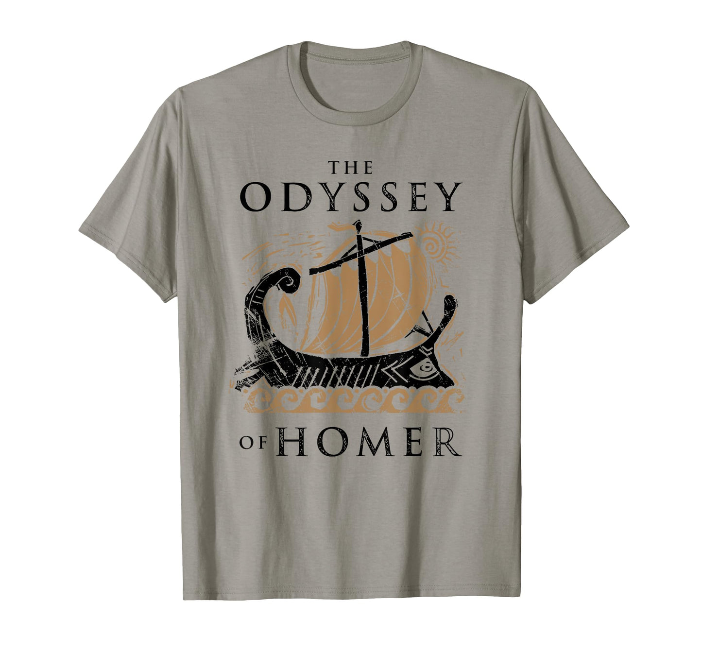 Iliad Odyssey Homer Ancient Greek History Book Odyssey T-Shirt