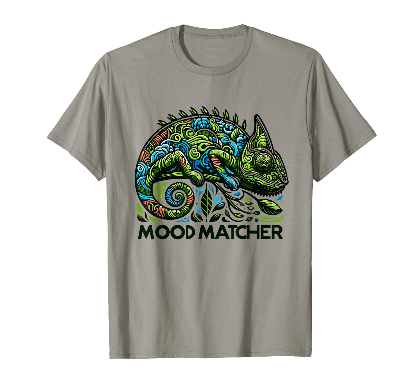Chameleon Mood Matcher Color Changing Reptile Camouflage T-Shirt