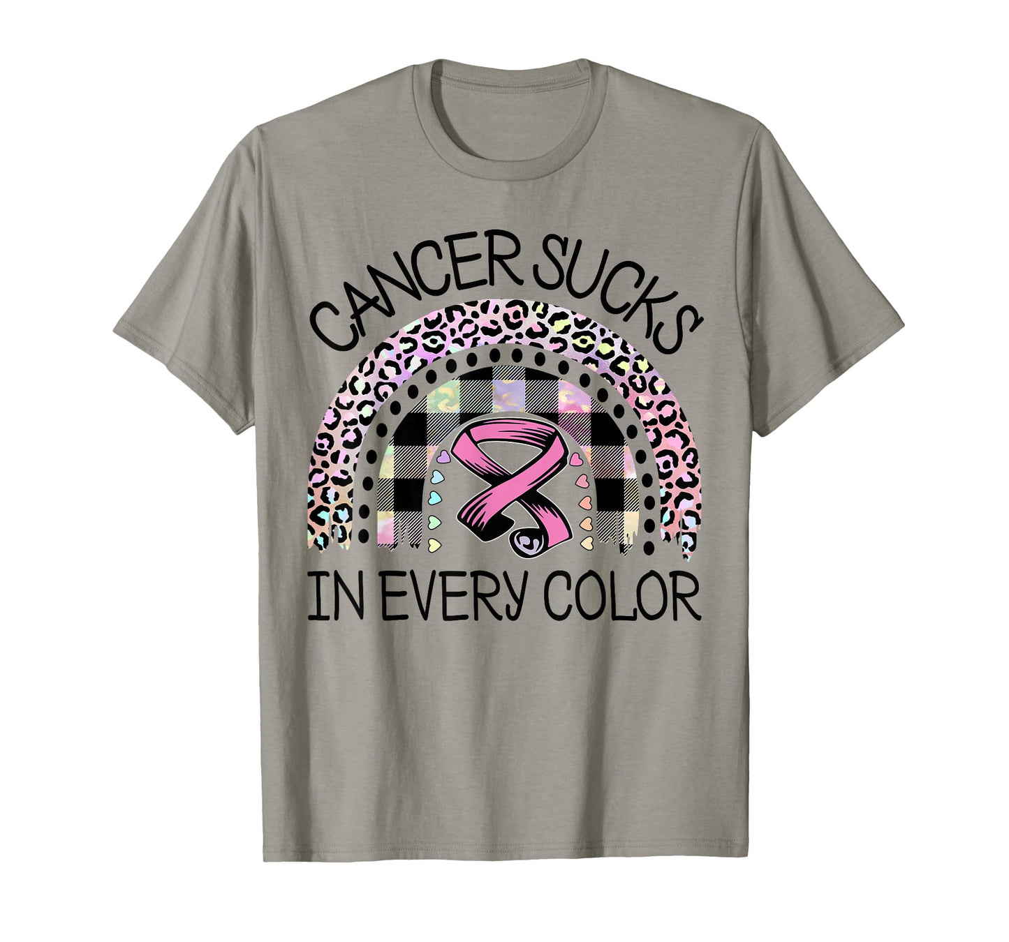Cancer Sucks In Every Color Fighter | Fight The Cancer T-Shirt