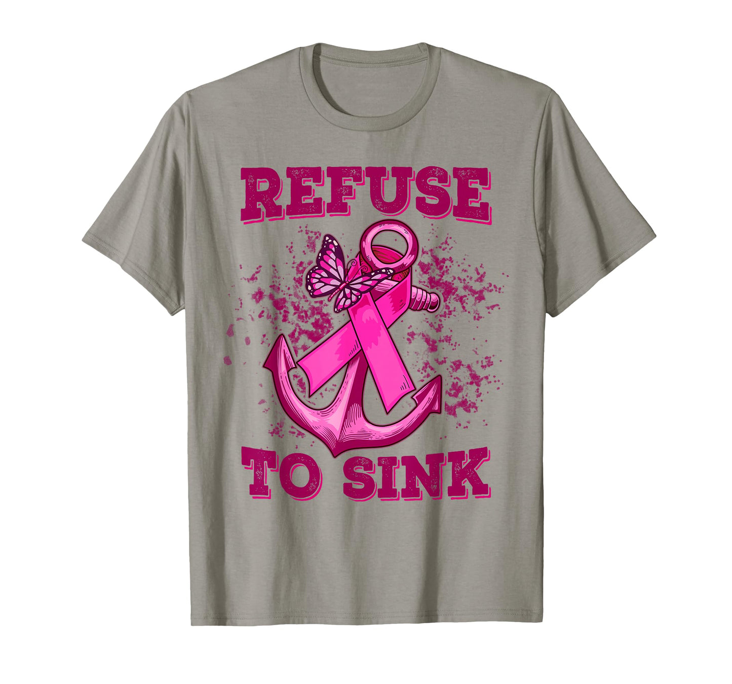Refuse To Sink Breast Cancer T-Shirt