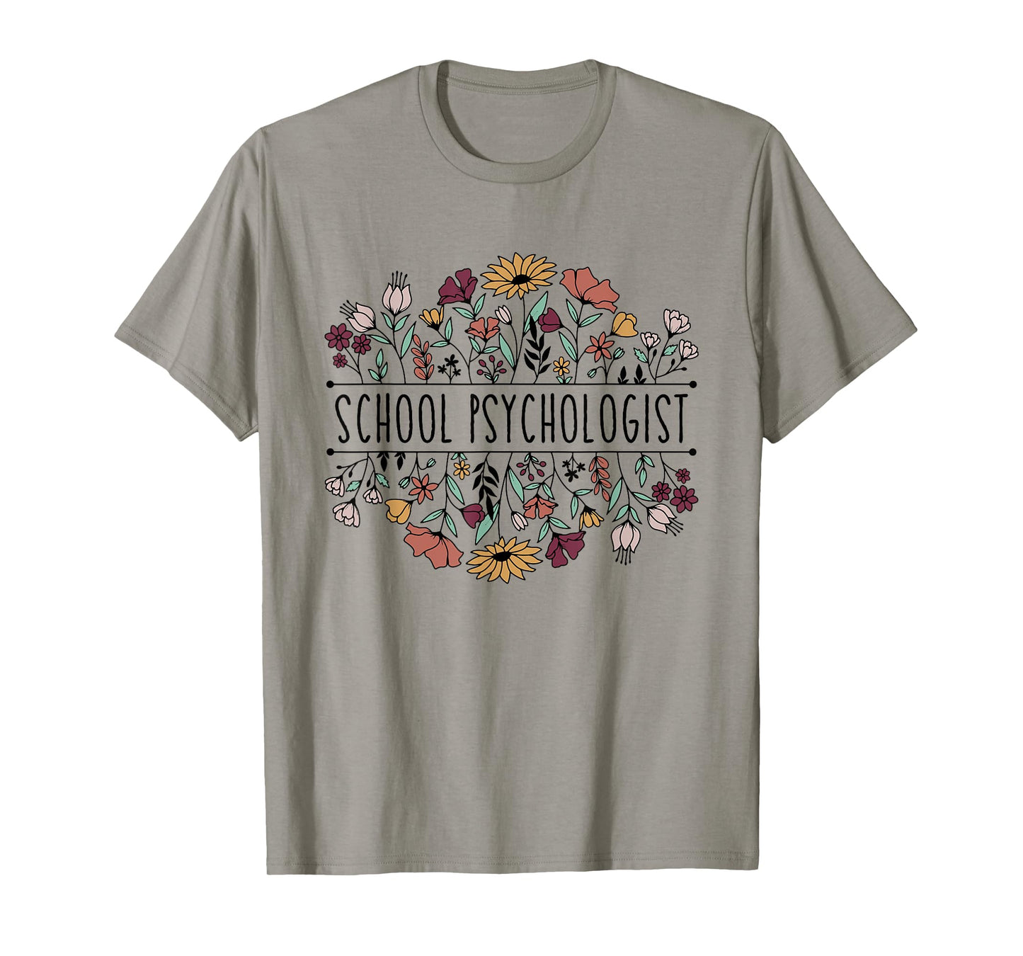 School Psychologist Psychology Teacher Appreciation T-Shirt