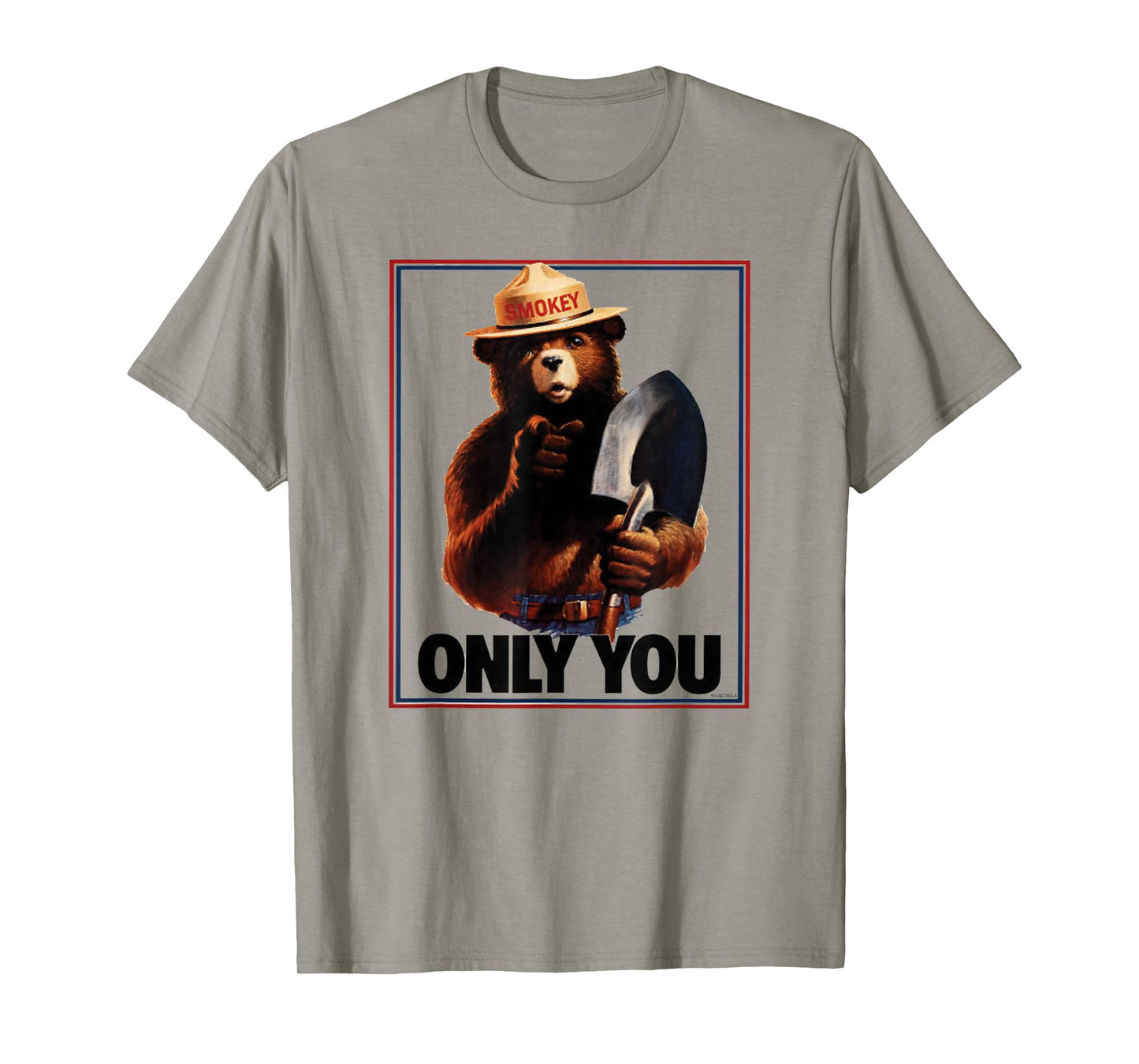 Smokey Bear Only You Patriotic T-Shirt