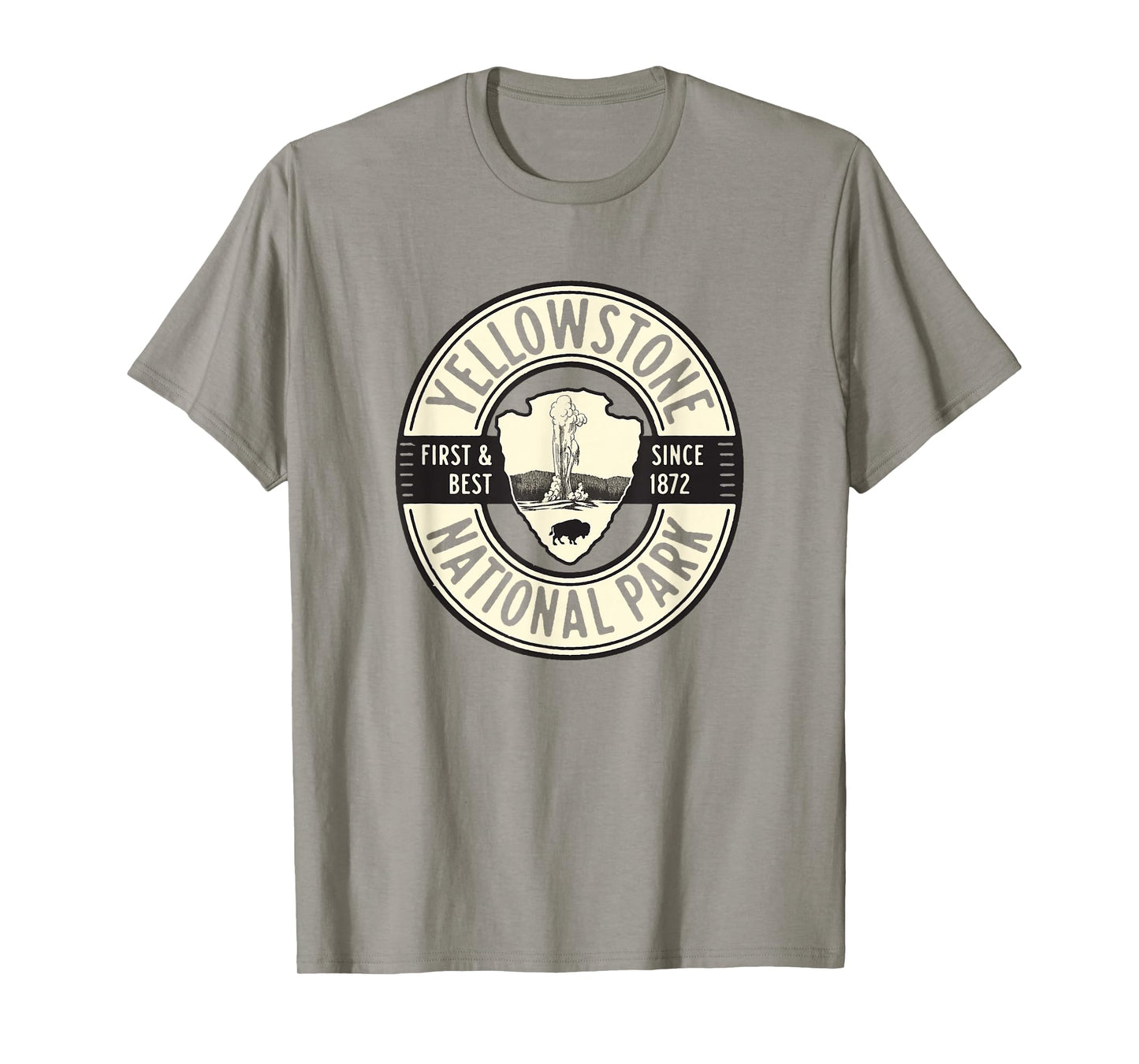 Yellowstone National Park Old Faithful Graphic T-Shirt