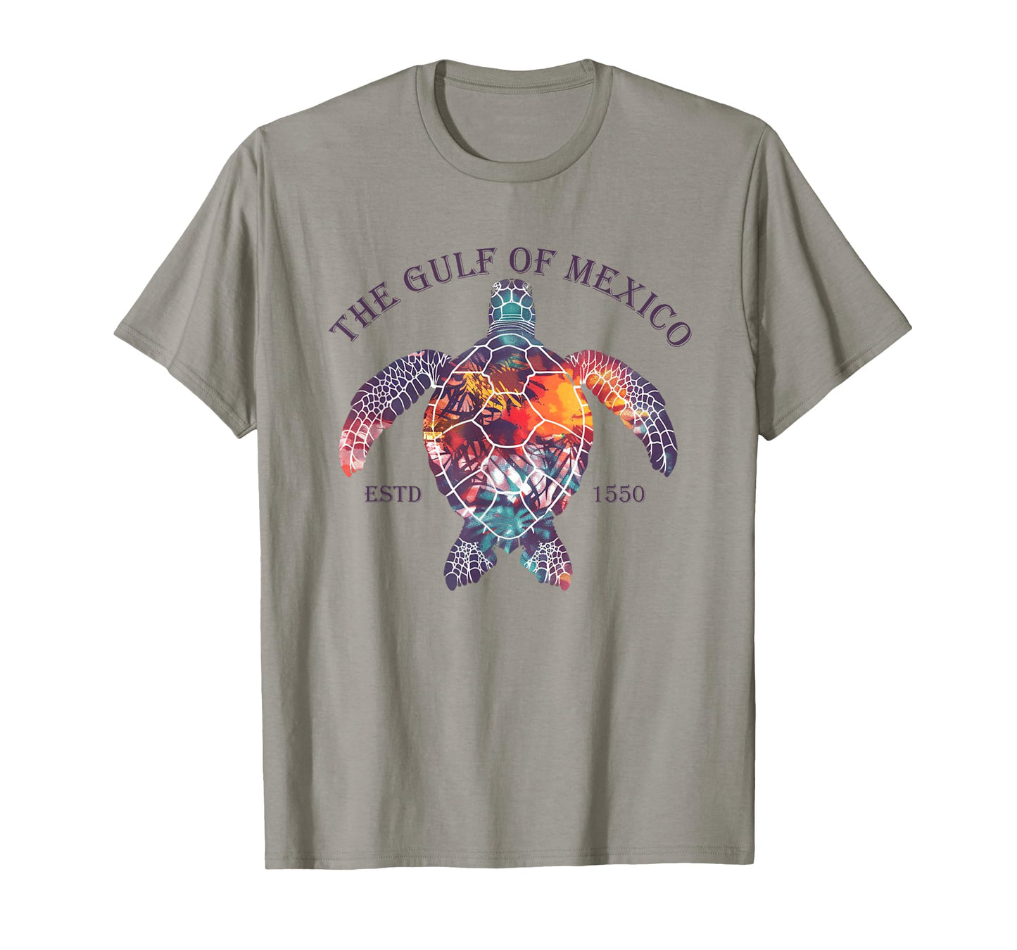 Gulf of Mexico Turtle Vintage Funny T-Shirt