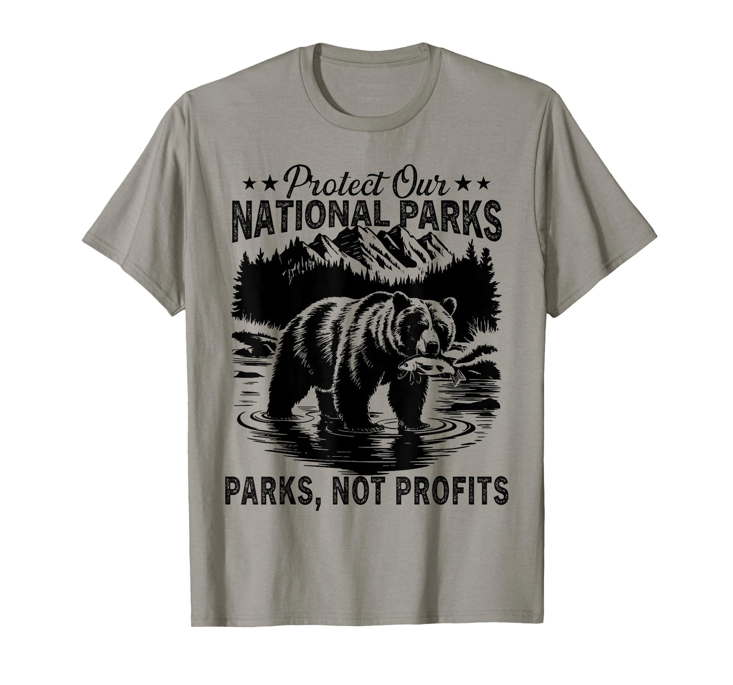 Protect Our National Parks, US Alt Resist Bear, T-Shirt