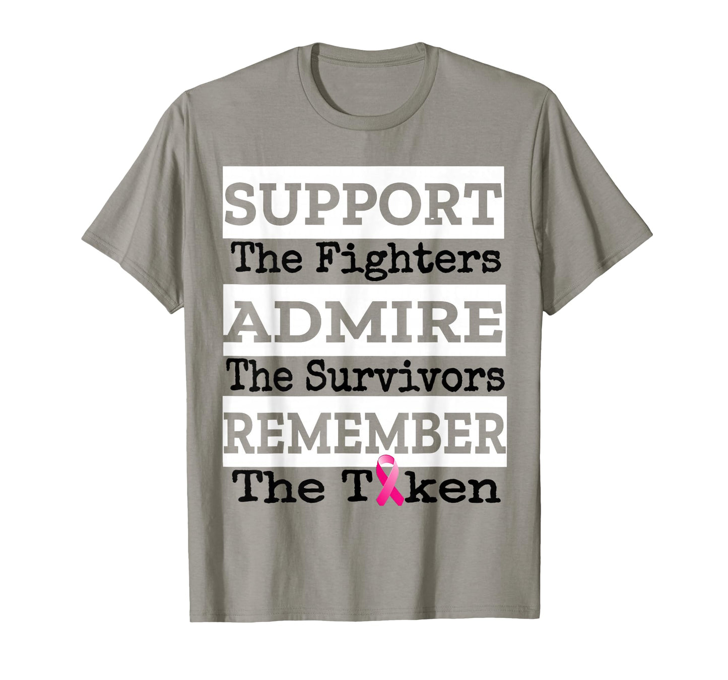 Breast Cancer Survivor Support Remember Awareness T-Shirt