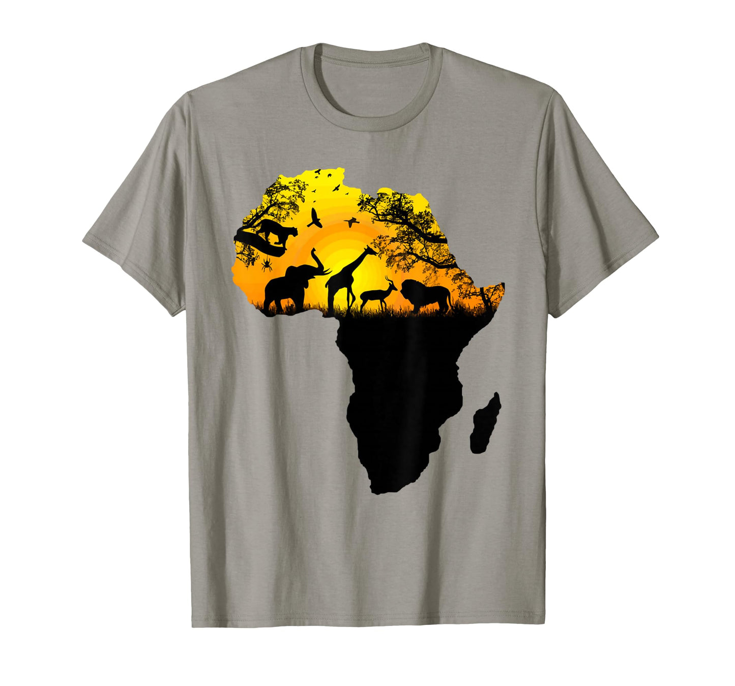 Majestic Safari Animals in Sizzling Africa Continent T-Shirt T-Shirt