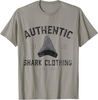 Shark Tooth Inspired Clothing Shark Teeth Design T-Shirt