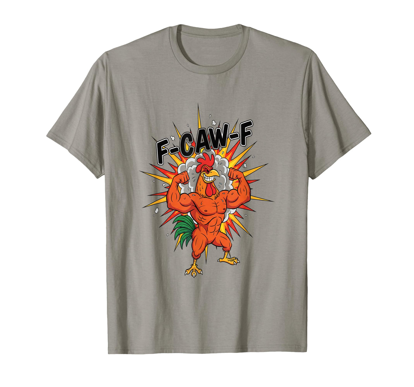 Funny F-CAW-F Crow Meme Parody for Women and Men Christmas T-Shirt