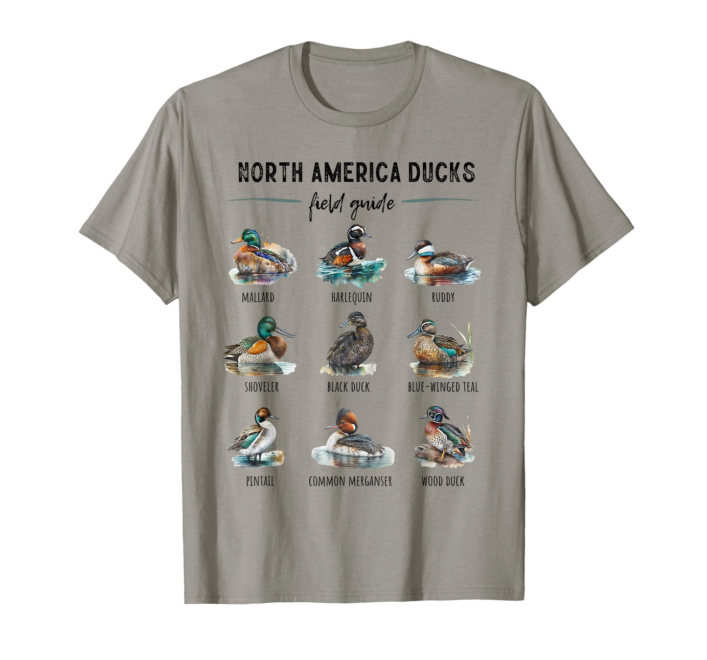 Ducks Guide Duck Lover Duck Guide Hunter Waterfowl Hunting T-Shirt