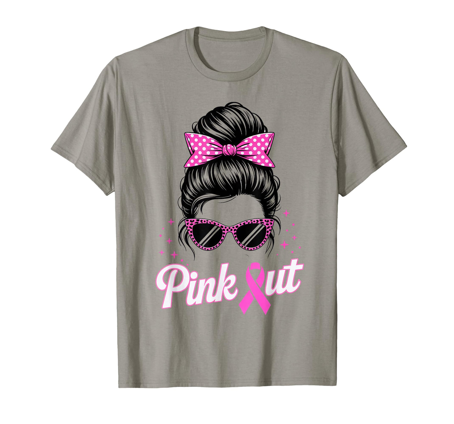 Breast Cancer Awareness Women in October We Wear Pink Out T-Shirt