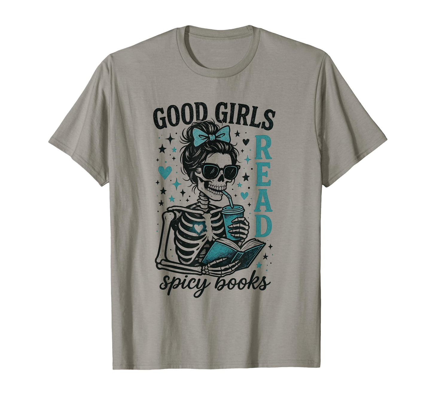 Romance Reader Good Girls Read Spicy Books Halloween Costume T-Shirt