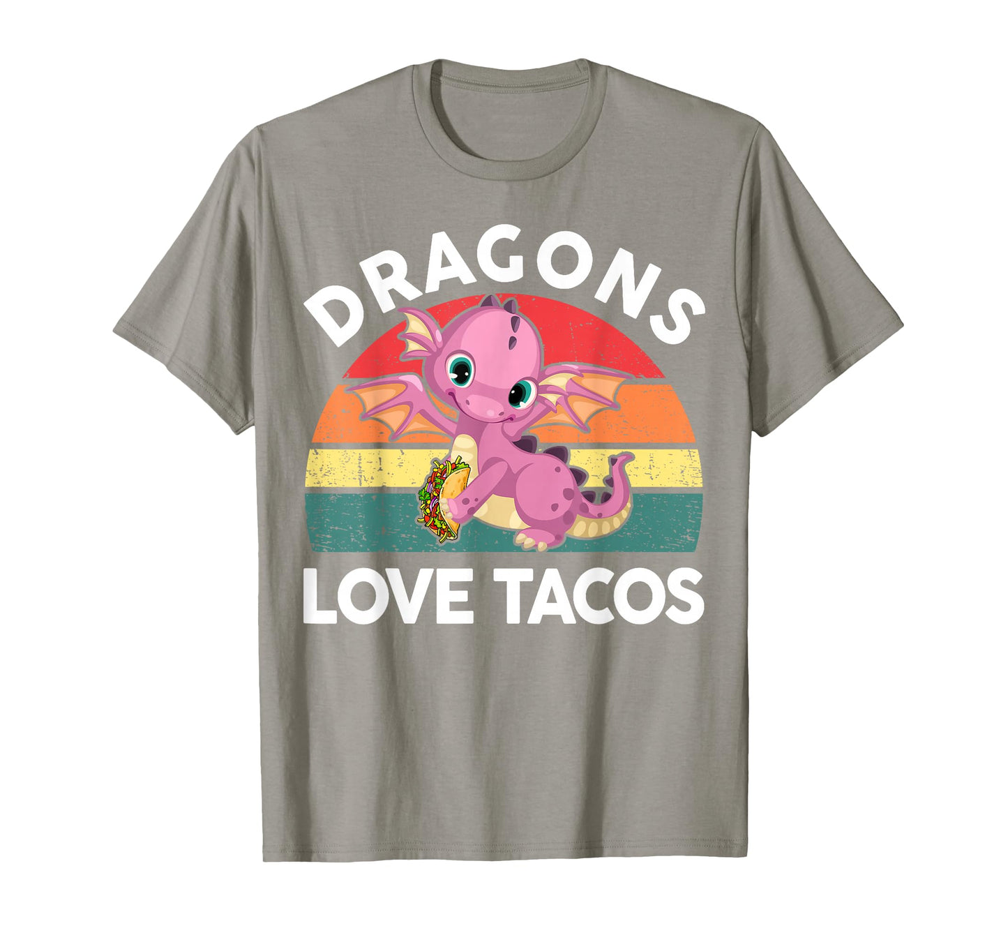 Dragons Love Taco Shirt Cinco Mayo Funny Mexican Boy Toddler T-Shirt