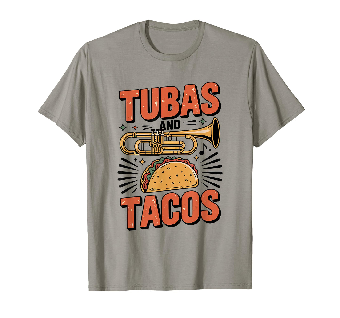 Tubas and Tacos Tuba Tubist Taco Cinco De Mayo T-Shirt