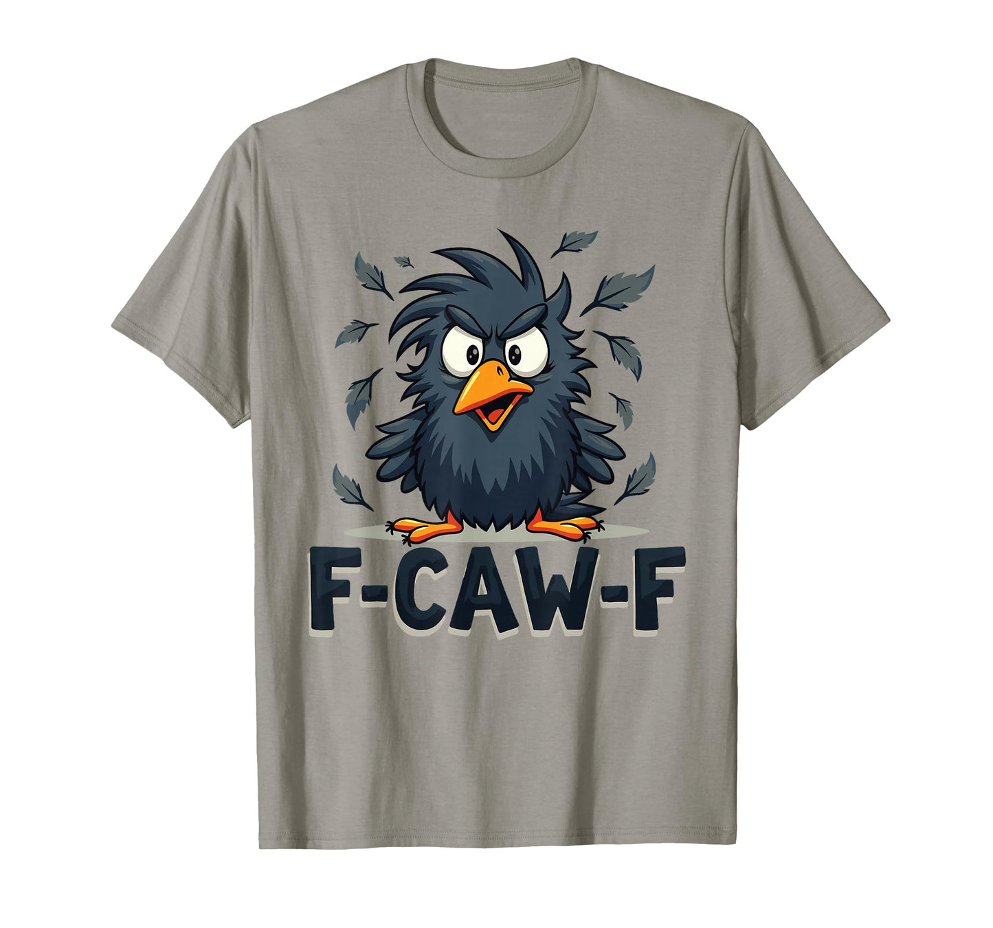 F-Caw-F Funny Gothic Crow Raven Chicken T-Shirt