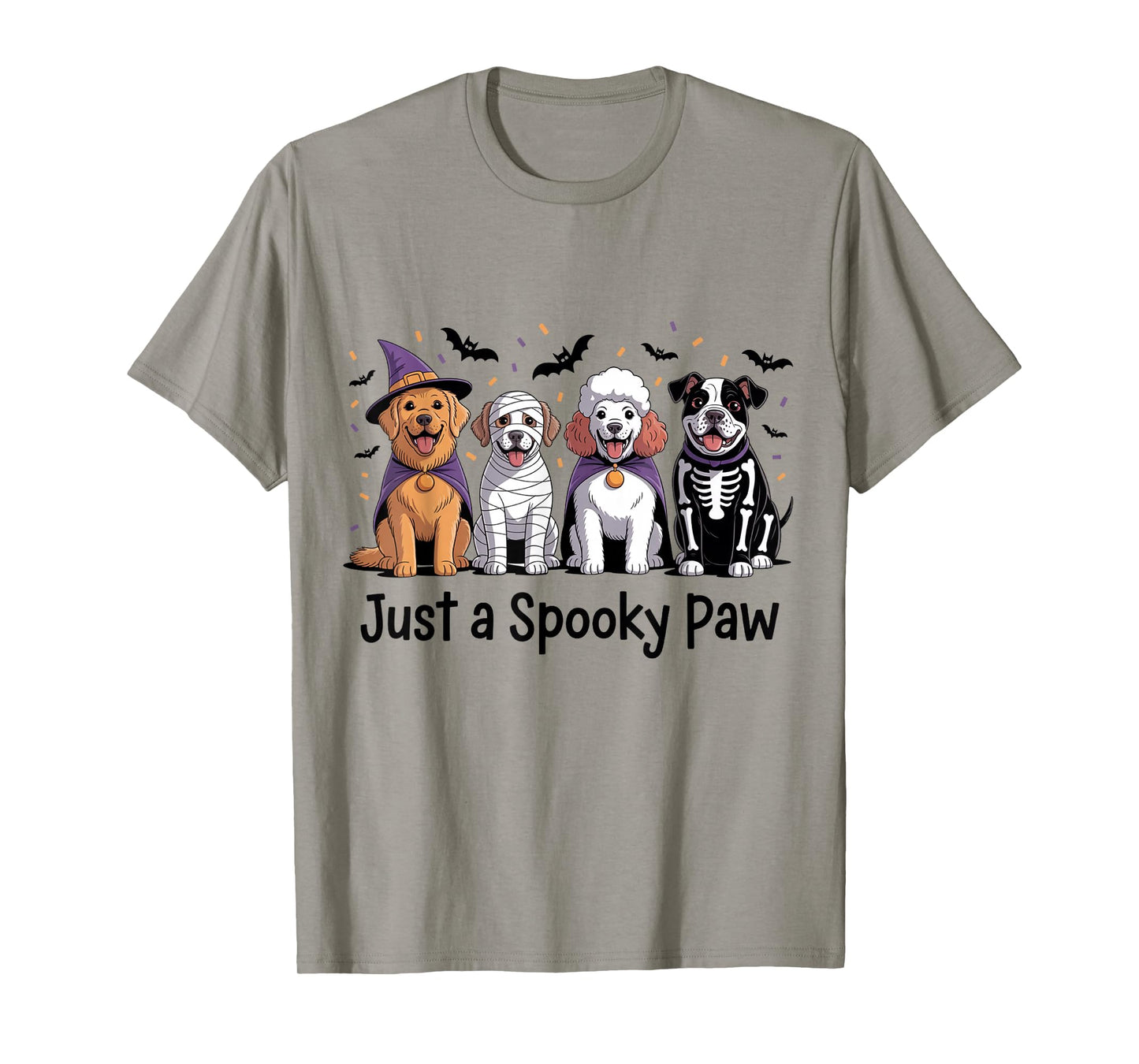 Just A Spooky Halloween Dog Group Beagles As Witch Mummy T-Shirt