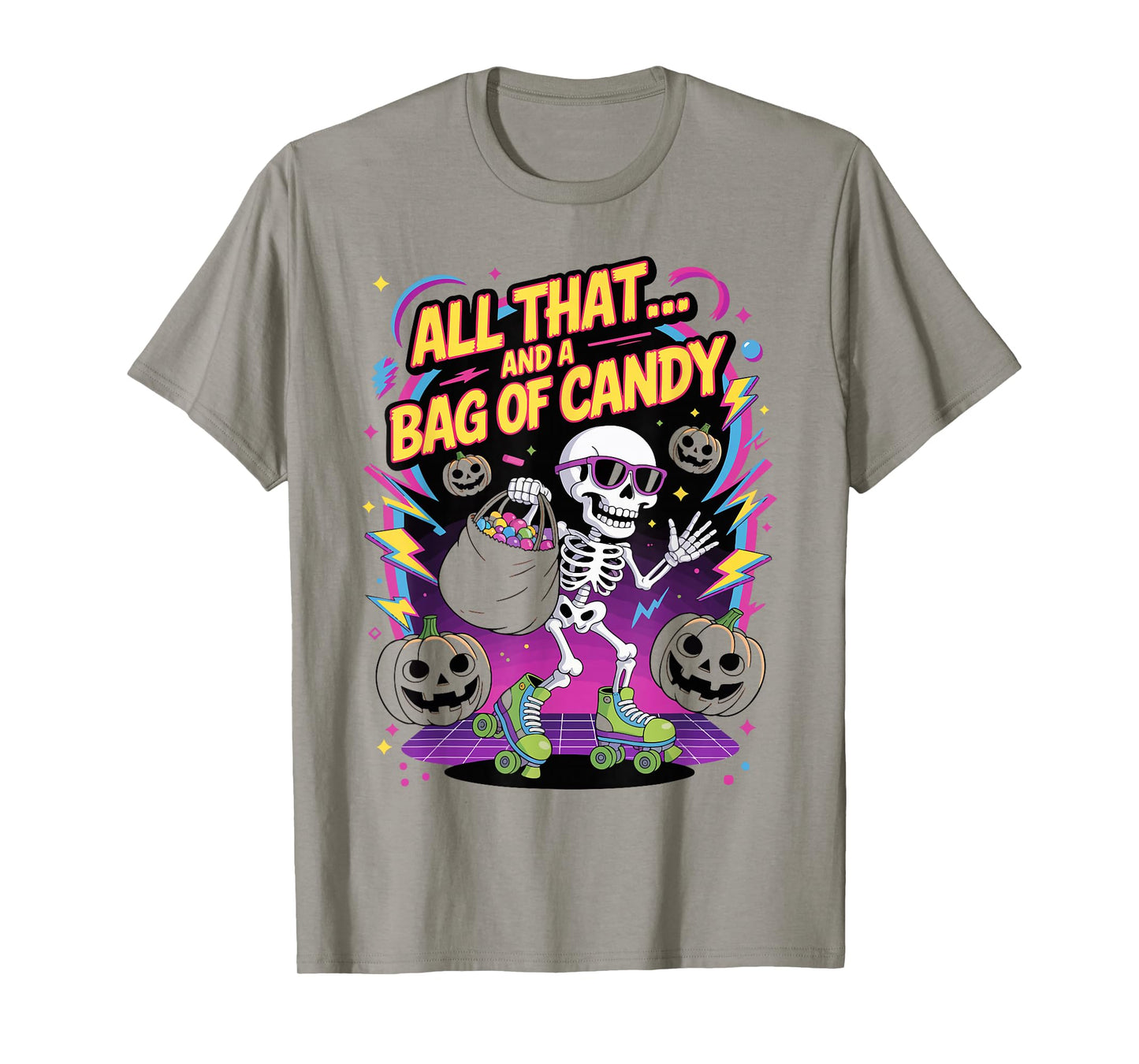 Retro 80s Funny Halloween T-Shirt