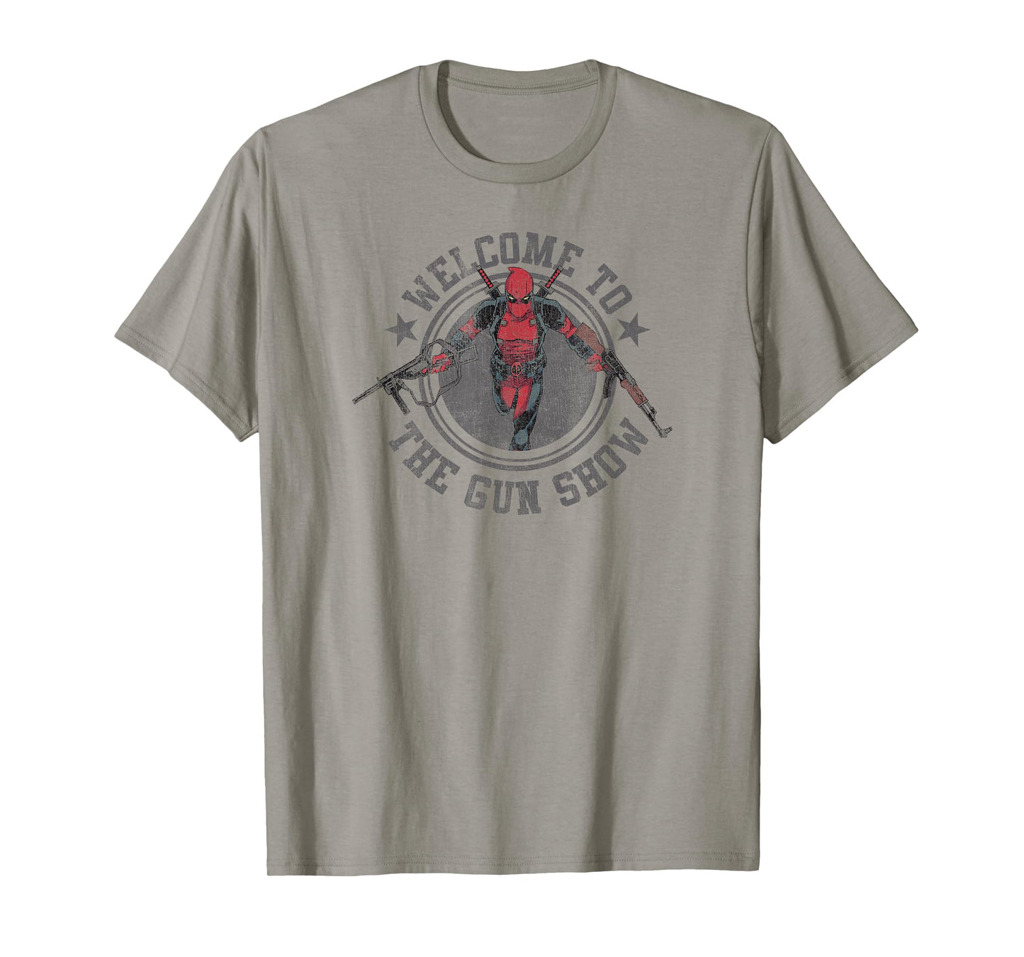 Marvel Deadpool Welcome To The Gun Show Vintage Comic T-Shirt
