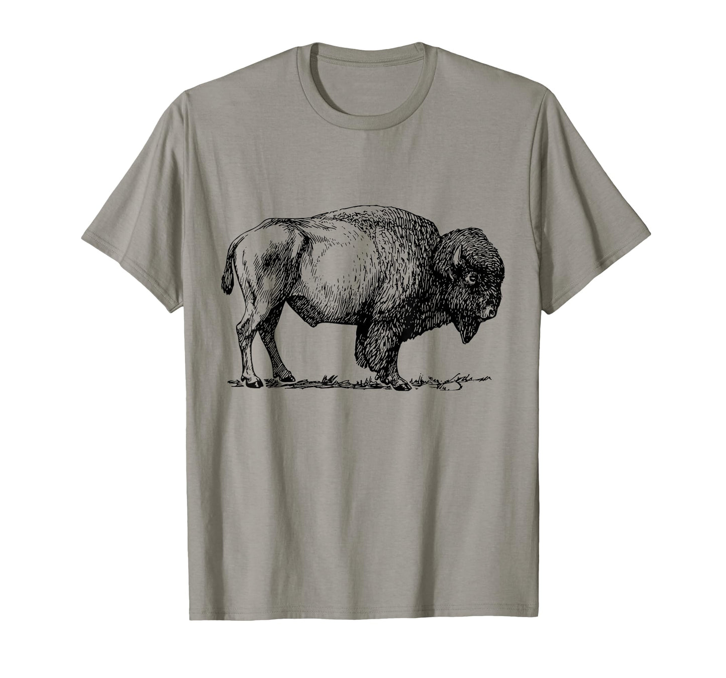 Buffalo American Bison Classic Print T-Shirt
