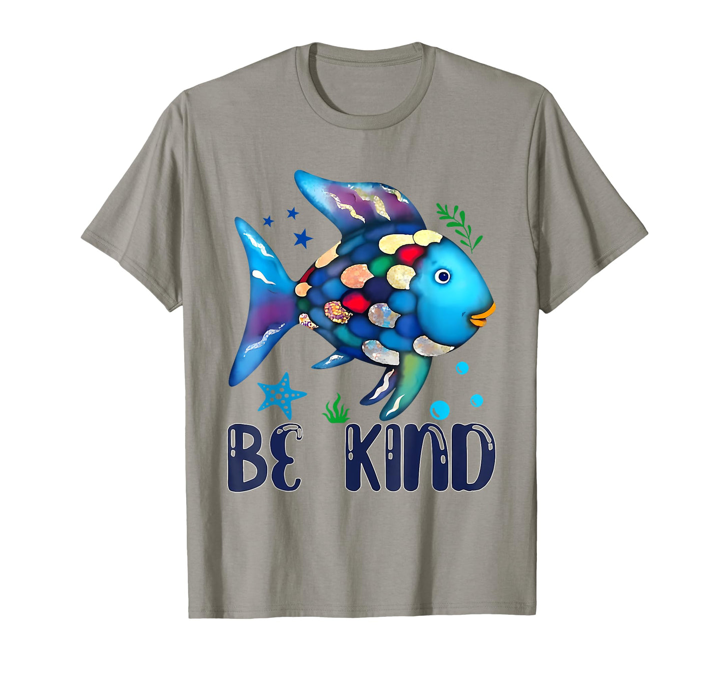 Be Kind Rainbow Fish World Book Day Rainbow Scale Fish T-Shirt
